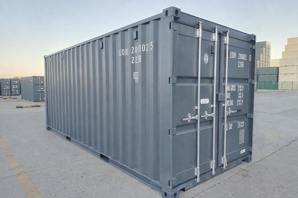 Storage Container Grey Storage Bros - Self-Storage & Removals | Newhaven, East Sussex
